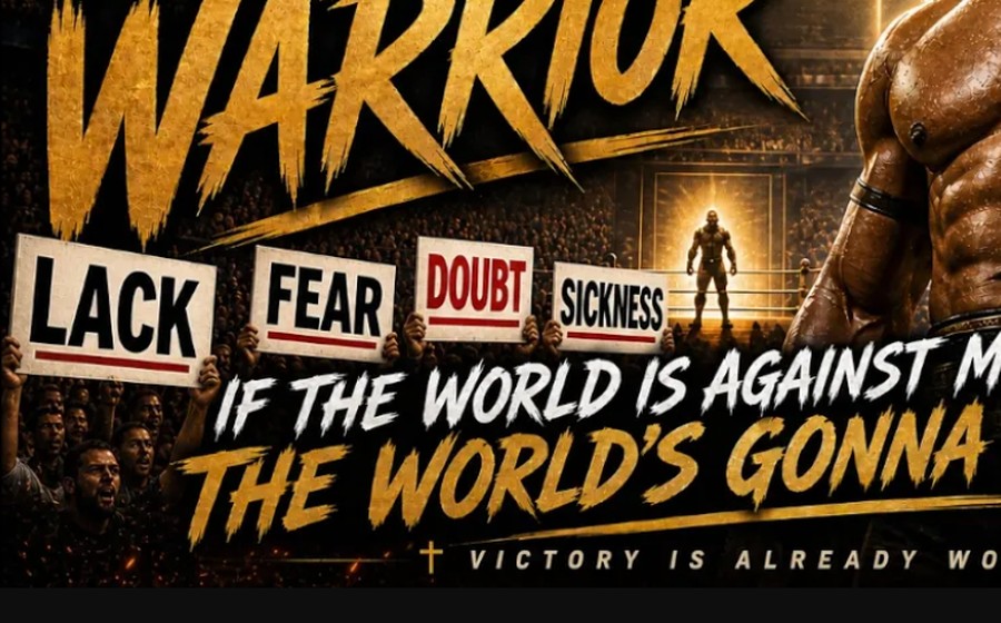 Arena challenges representing lack, fear, doubt, sickness and debt